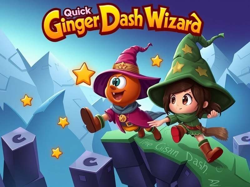 Quick Ginger Dash Wizard Game Cover